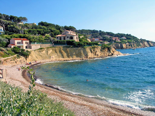 Plage de Beaucours Sanary sur Mer