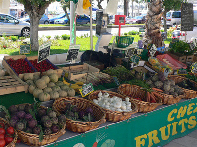 Marché provençal Sanary sur Mer
