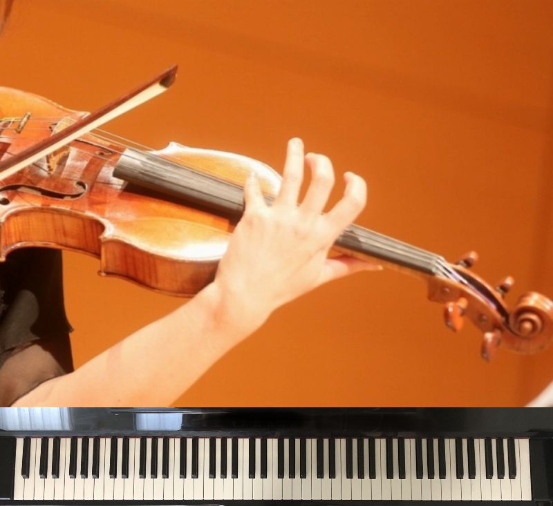 音楽葬：ピアノ＆ヴァイオリン