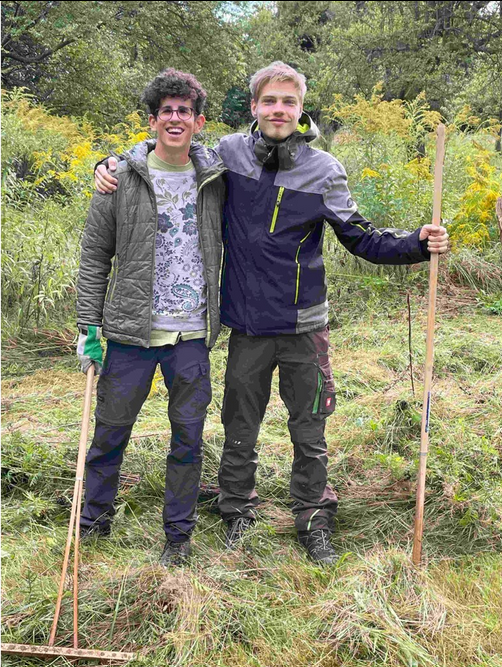 Finn (links) und Florian (rechts).
