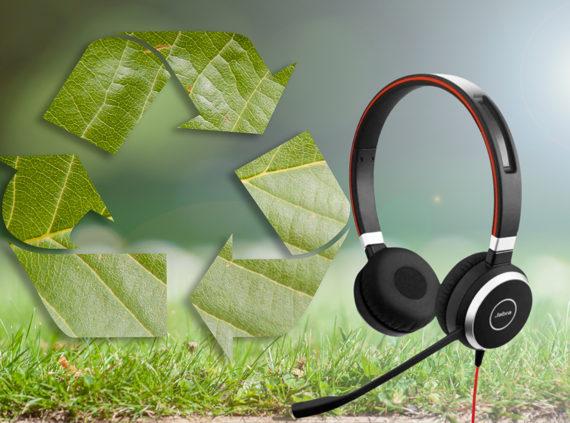 Kies voor de natuur en  laat microfoons en headsets repareren