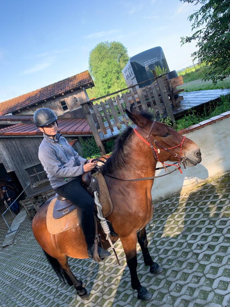 Ausritt im Spätsommer