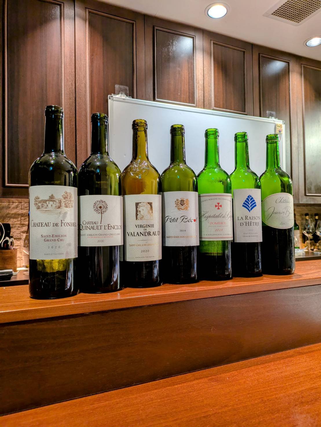 夏にボルドーのワイン