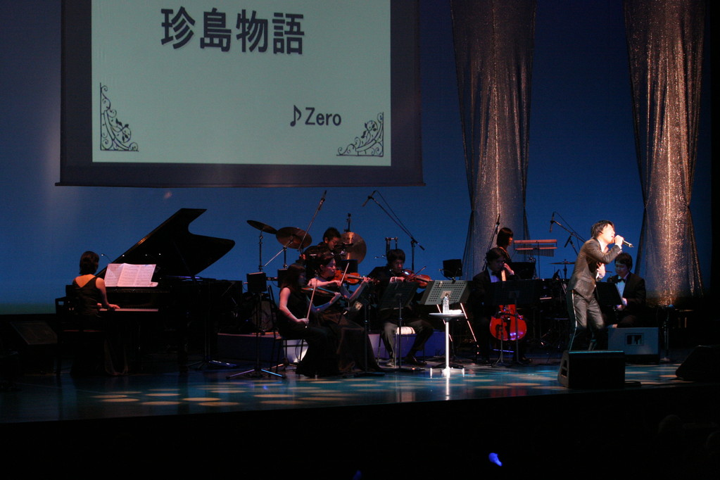 被災者の方々への想いも込めて「珍島物語」を心から歌われた・・・