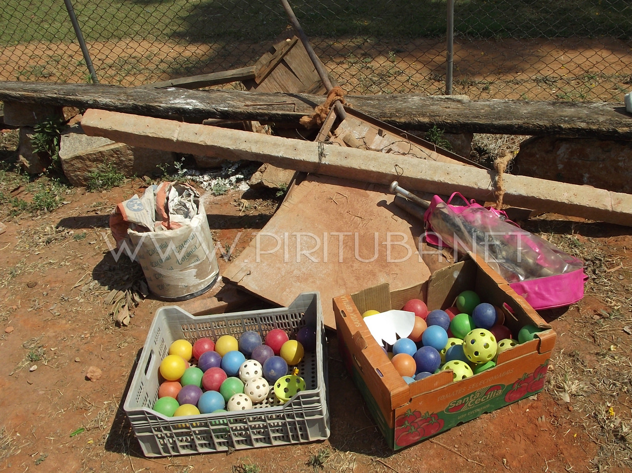 O equipamento disponível