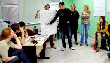 Presentation about outcomes of case studies on social entrepreneurship.  