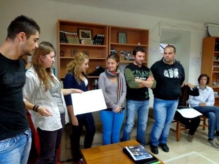 Simulation exercise about creation of a "new society"