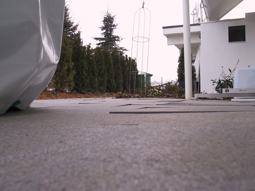 Gartenplatten Stolperfallen