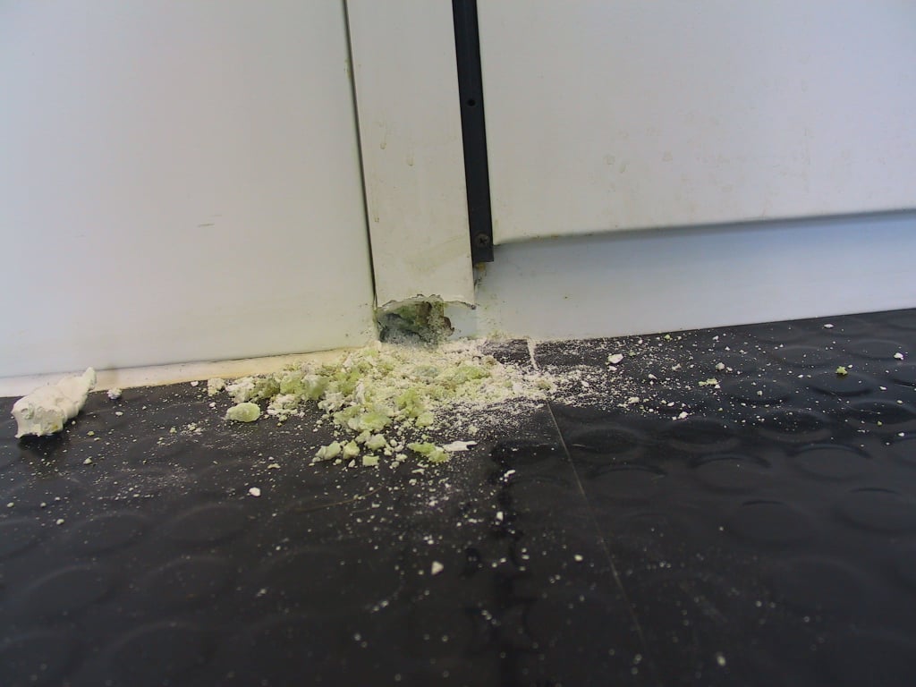 Leichtbauwand Korrosion