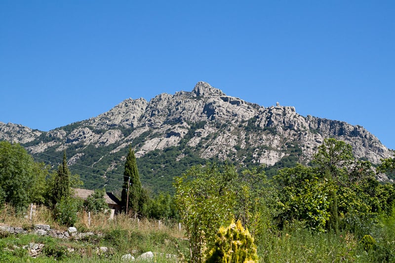 Rocher de Trenze à Vialas, superbe pour la baignade