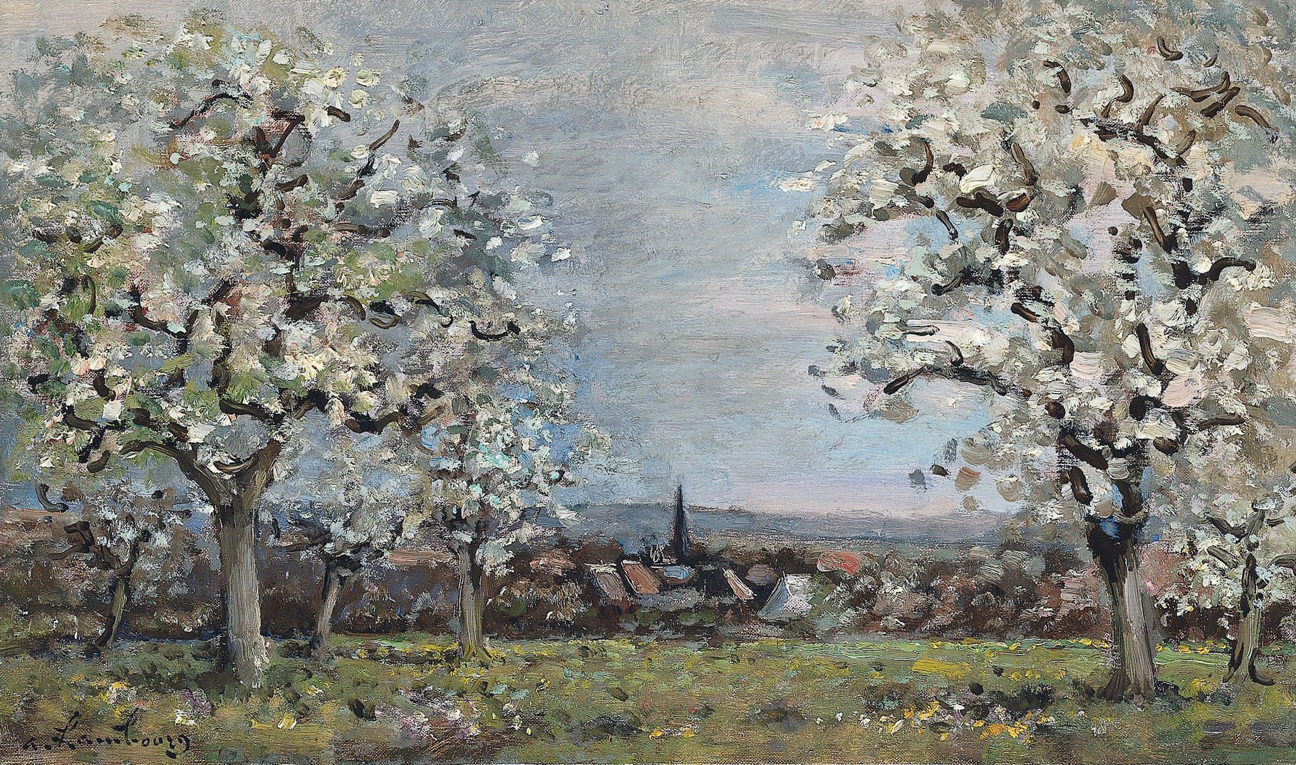 Englesqueville 1987 27x46cm EN35