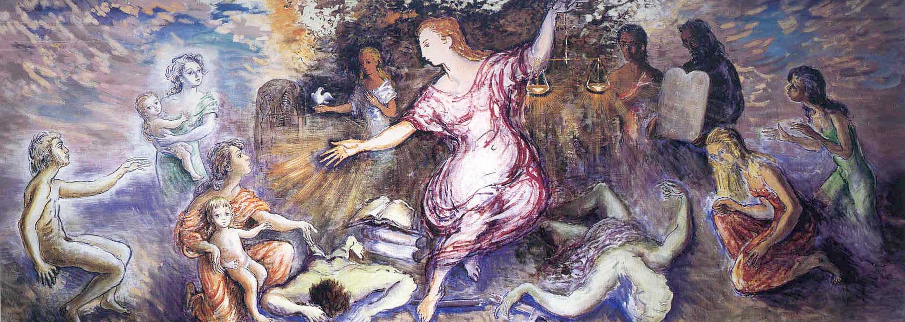 "La Justice" 1972, 205x590cm, DEC23