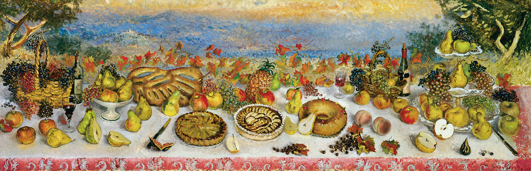 "Les fruits de la Terre", 1962, 115x350cm, DEC4
