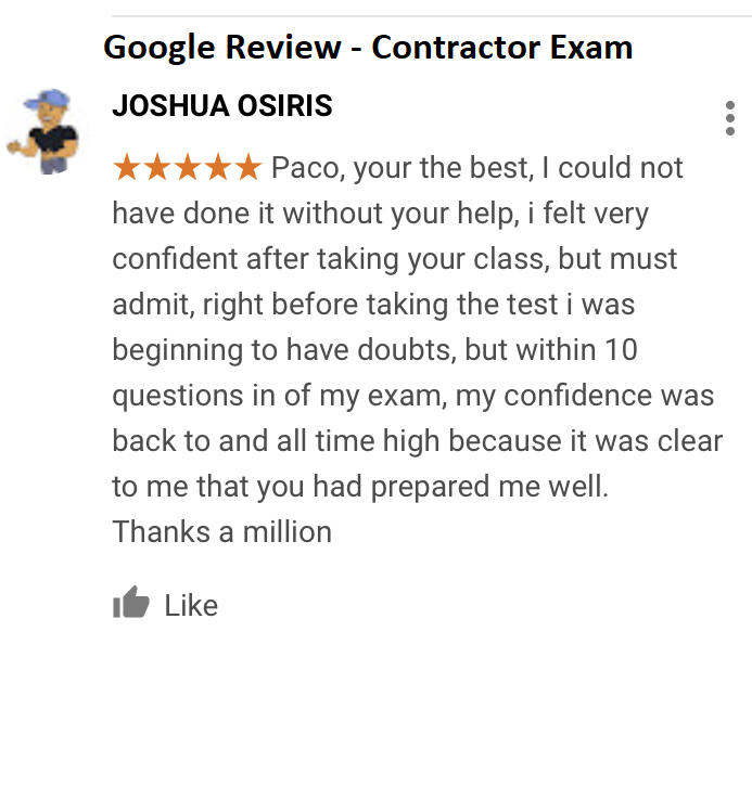 VA Contractors License