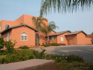 Ceramic InsulCoat Wall - Stucco - Moroccan-Style House; Vista, California