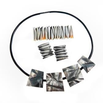 ANITA MÜNZ, Roh und Geschliffen, Collier, Foto L. Ellert