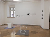 Ausstellungsansicht Ilse Aberer HOCH ZWEI bei artmark galerie, Foto: I. Aberer