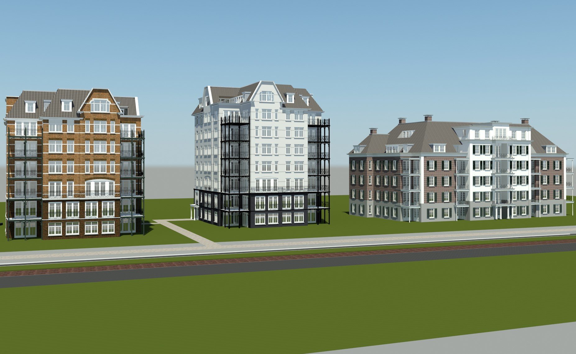 Impressie van de nieuwbouw, Friso Woudstra Architecten