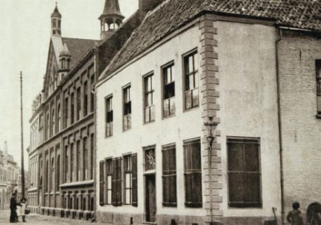 Foto van Langstraat 20, genomen rond 1900