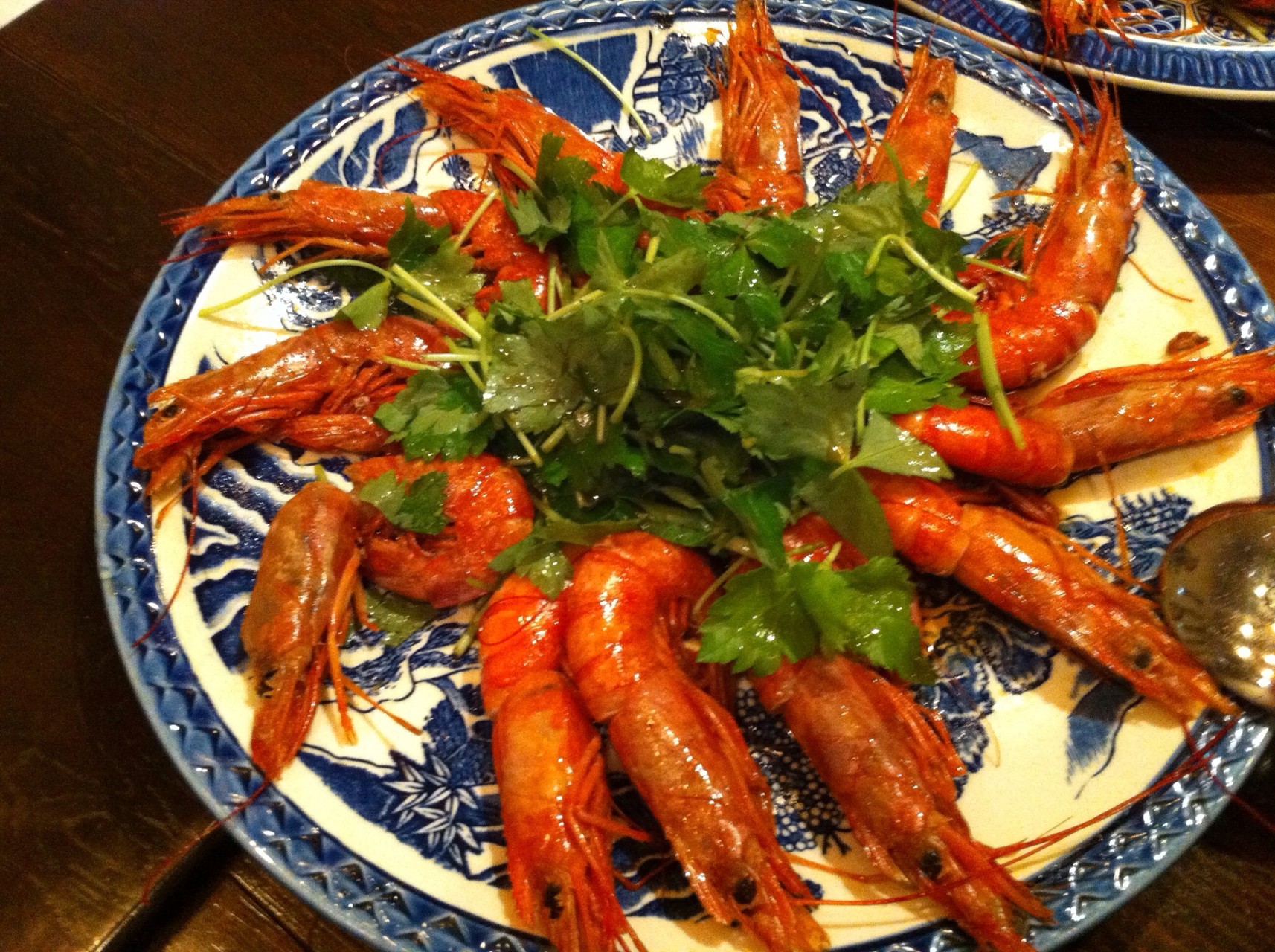 赤エビのお醤油づけ