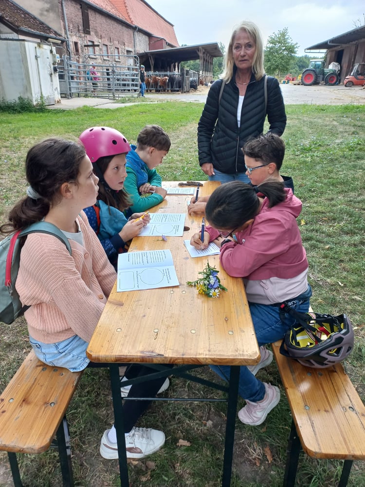 Eine Pause für eine Erfrischung muss auch sein