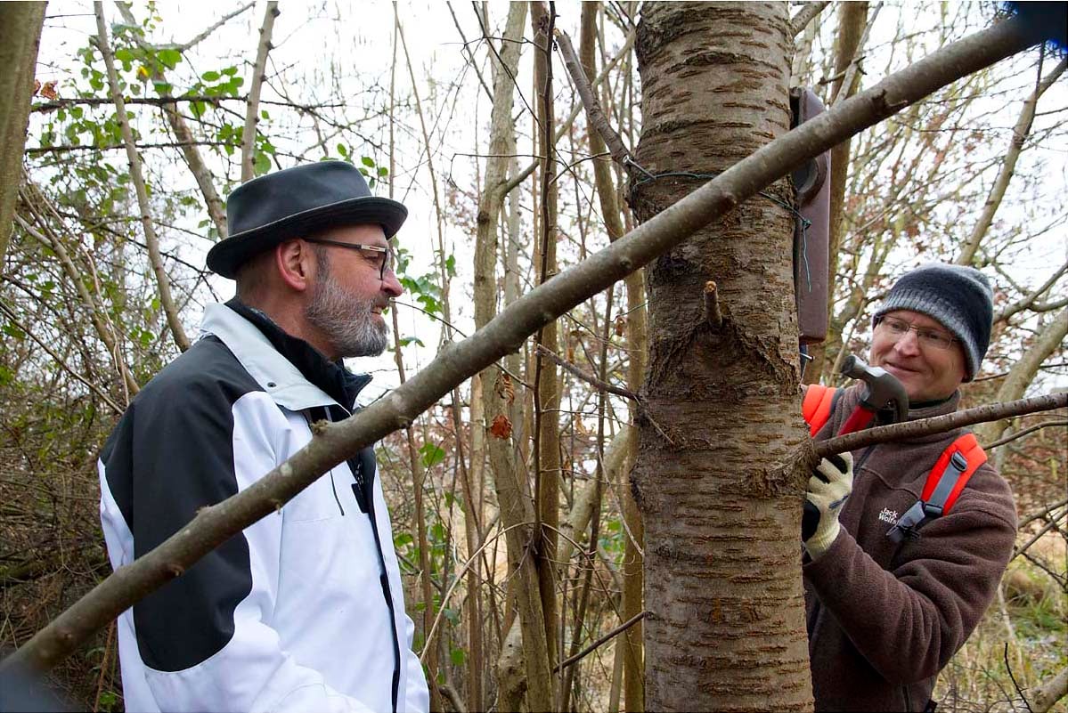  Revierbetreuern Heiko Kleinsorge und Andreas Pulwey, Foto: Andreas Pulwey