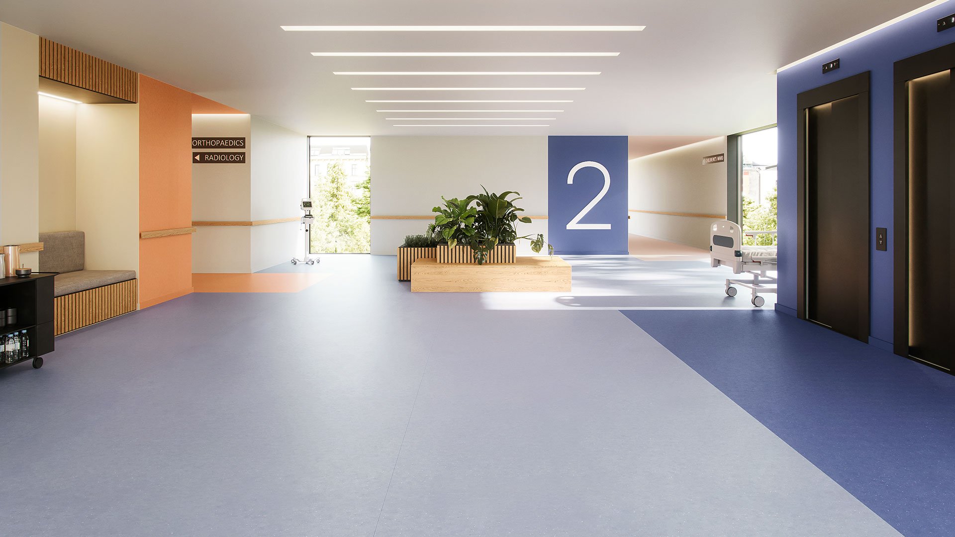 Dekore: Royal Blue + Fountain Blue + Almond Beige