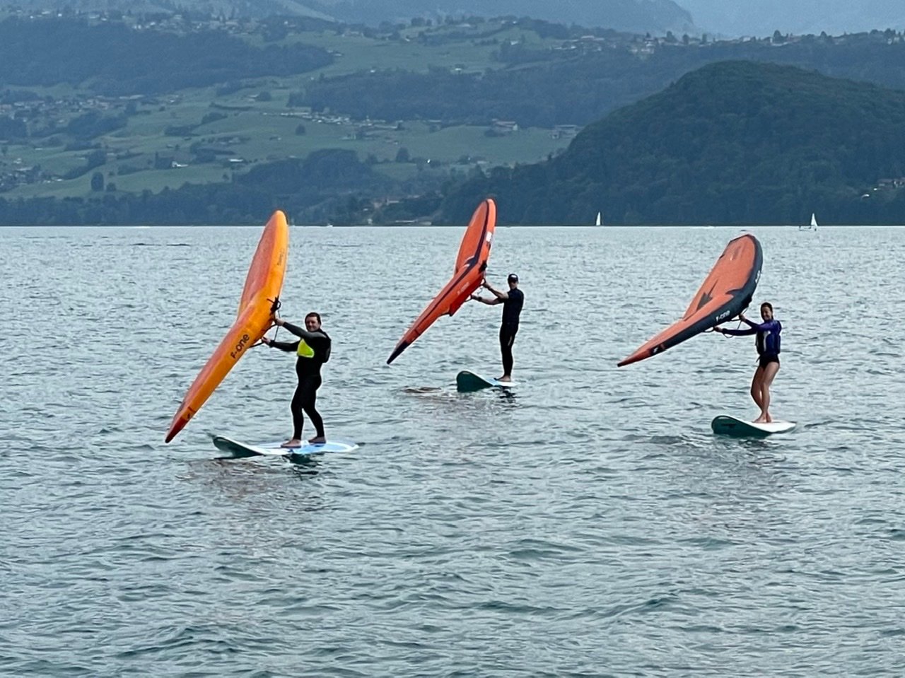 Wingsurfen macht enorm Spass