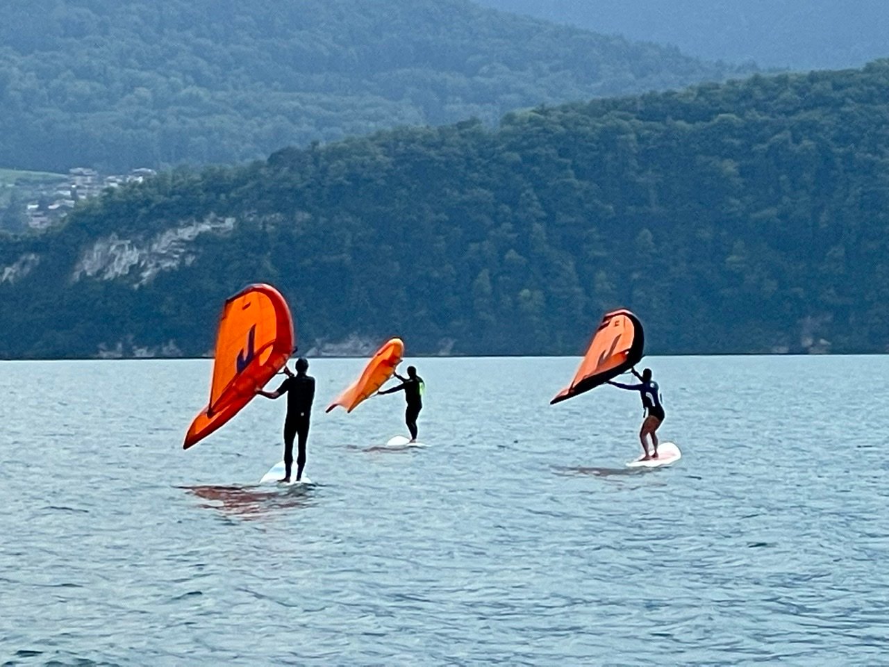 Es ist ein magisches Gefühl mit dem Wing zu surfen