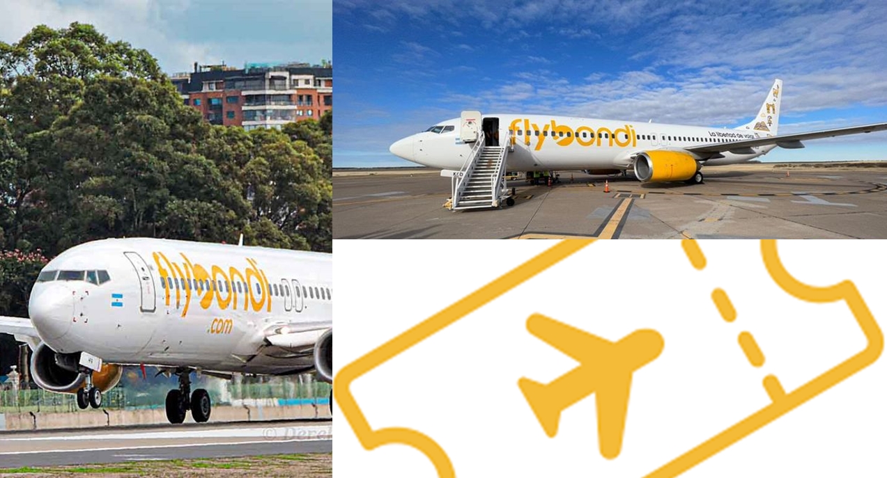 Flybondi: pasajes sin restricciones