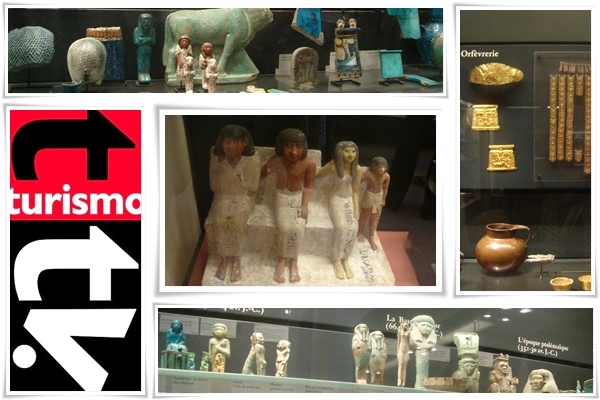 Turismo Tv en El Louvre. Arte egipcio en Turismo Tv. Turismo Tv, televisión turística