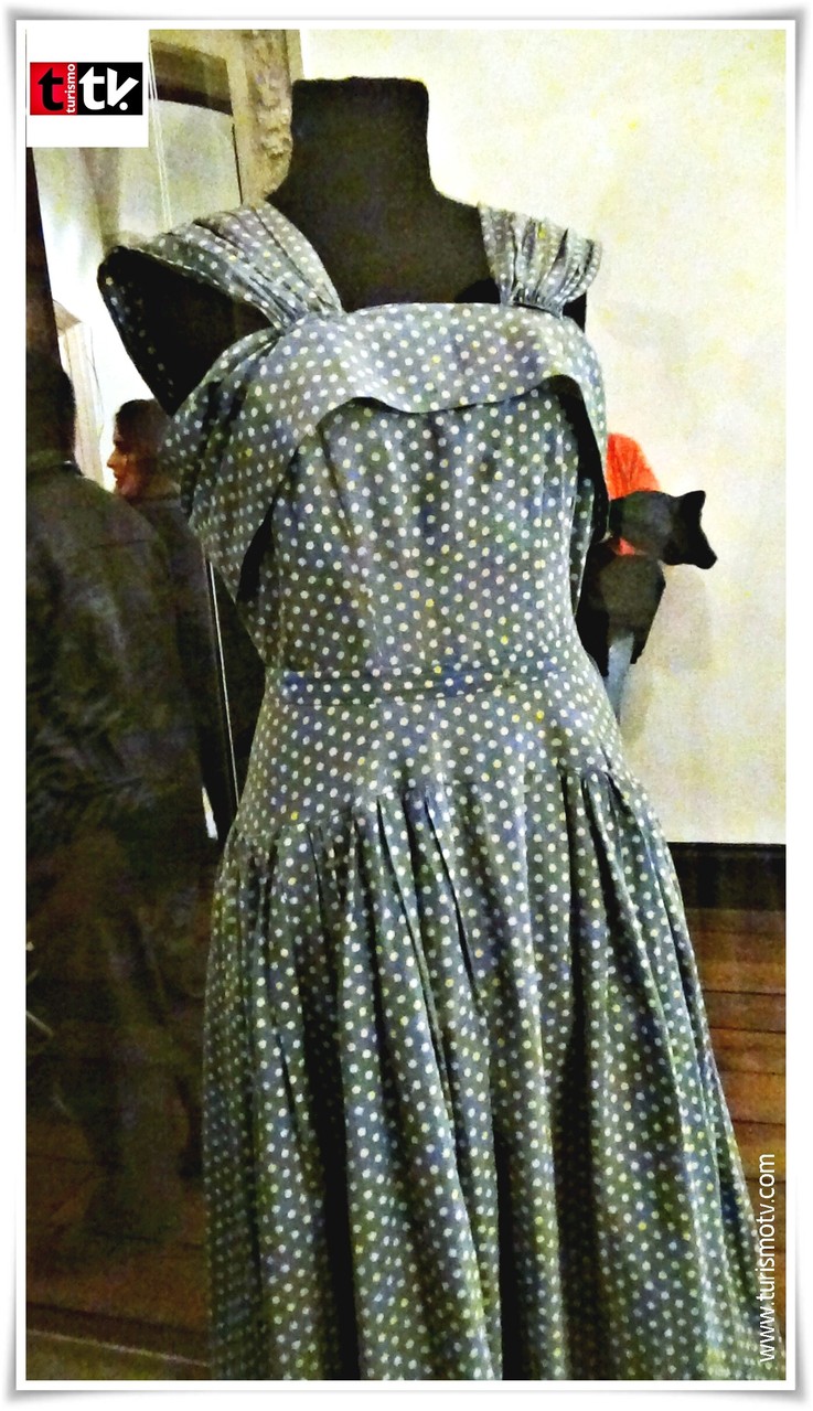 Eva Peron Evita vestido de lunares