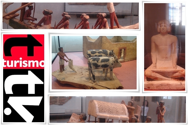 Turismo Tv en El Louvre. Arte egipcio en Turismo Tv. Turismo Tv, televisión turística