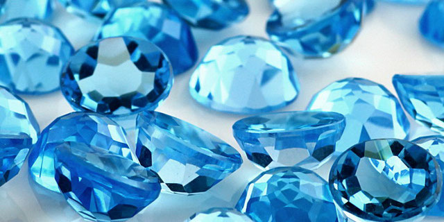 Голубой топаз