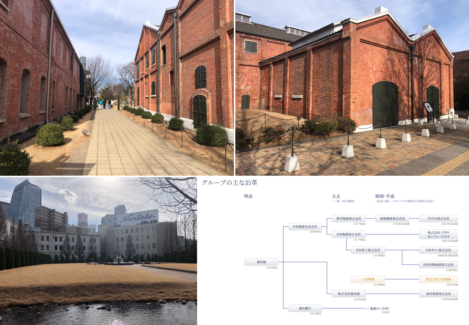 名古屋駅近くのノリタケの森