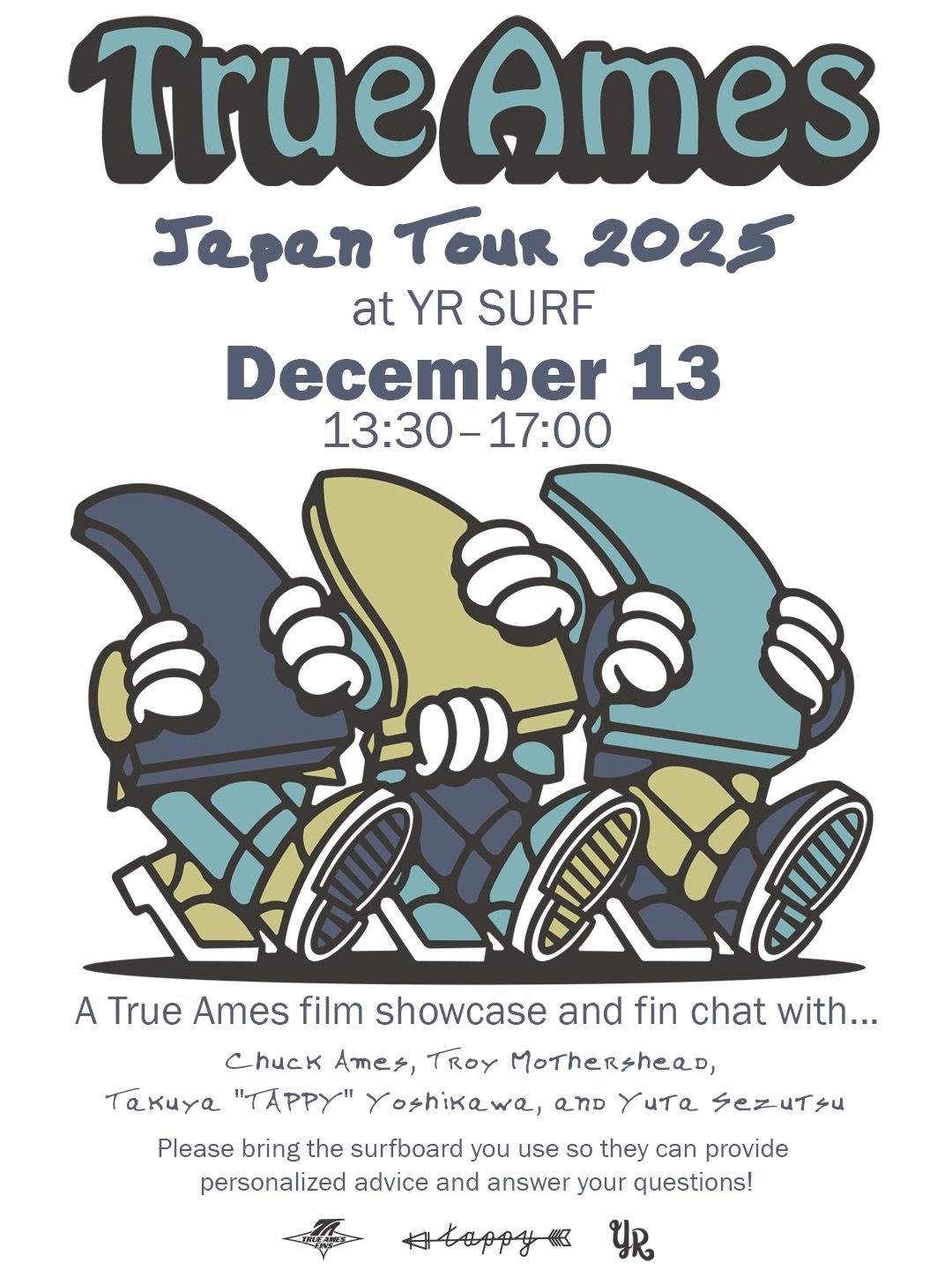 True Ames Japan Tour 2025 at YR - 12月13日土曜日 13:30 - 17:00