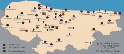 Carte Bessin Eglises au Coeur