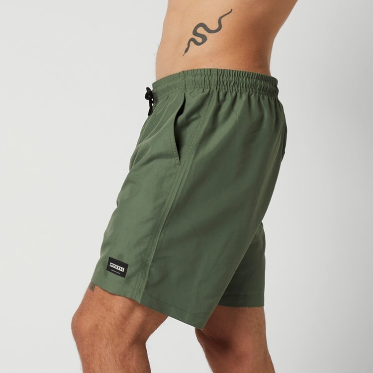 Mystic Brand Swimshort Brave Green im SALE bei WindSucht