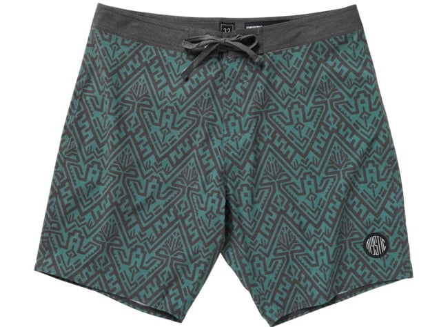 Mystic Ripple Movement Boardshort Dark Olive im SALE bei uns