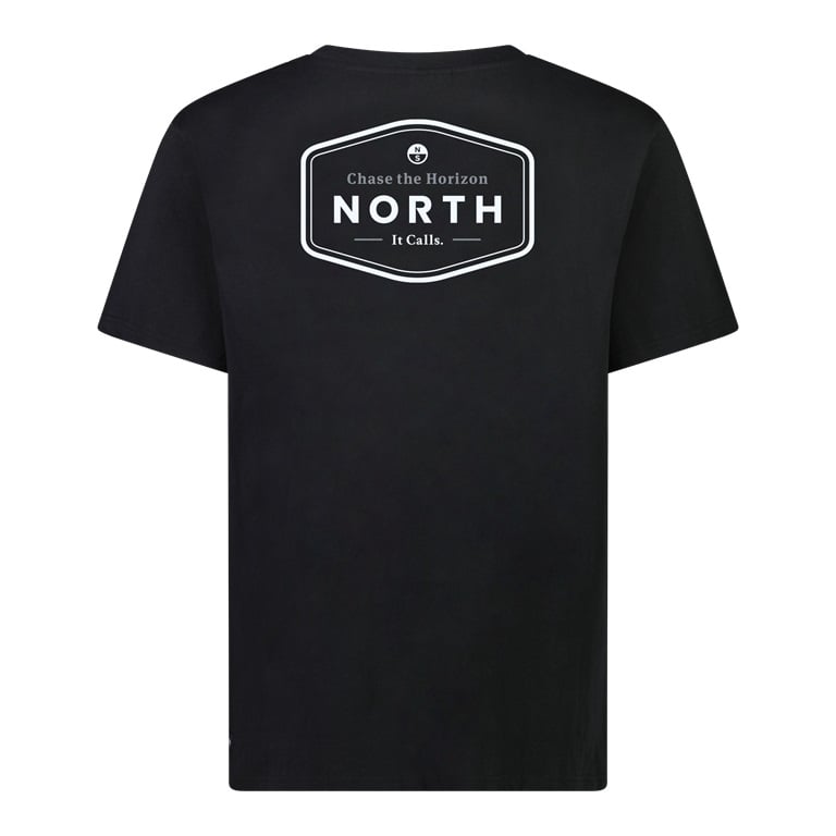 North Horizon Tee Black im NORTH OUTLET WindSucht
