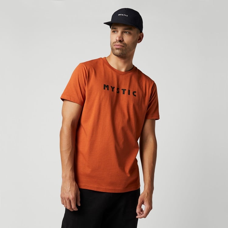 Mystic Icon Tee Men Burnt Orange im Onlineshop WindSucht