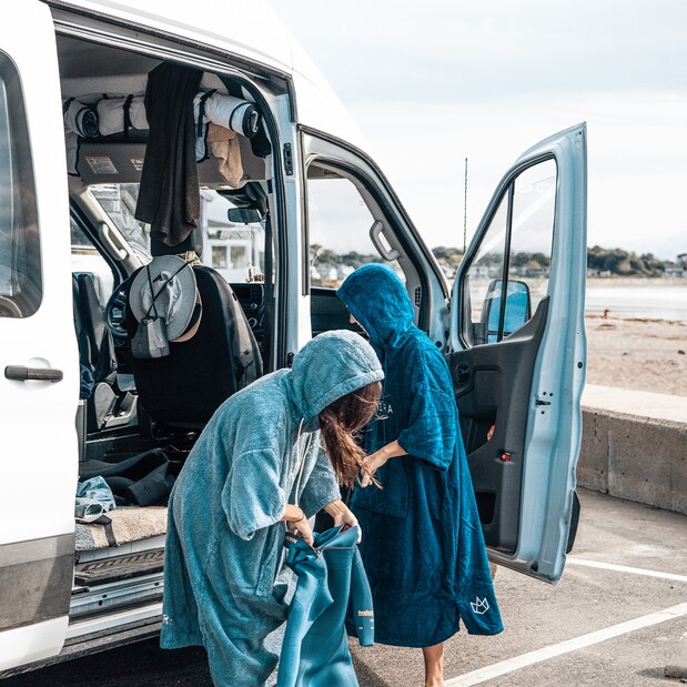 Ponchos für Wassersportler