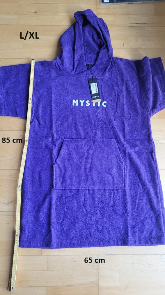 Mystic Kids Poncho L/XL Sizechart WindSucht
