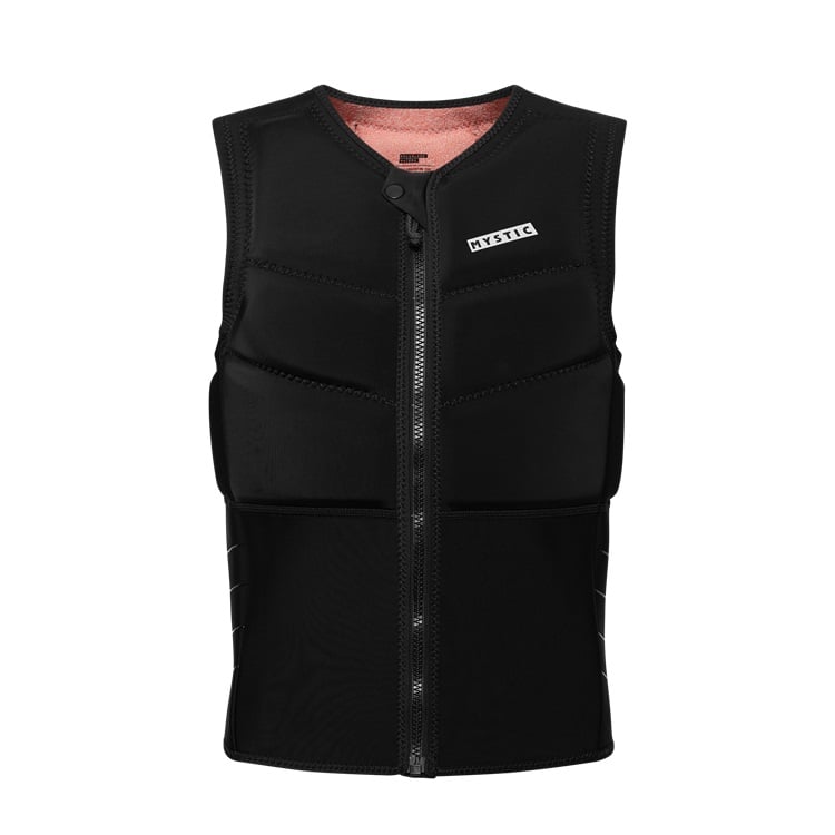 Mystic Foil Impact Vest Fzip Black 2023 im SALE bei WindSucht