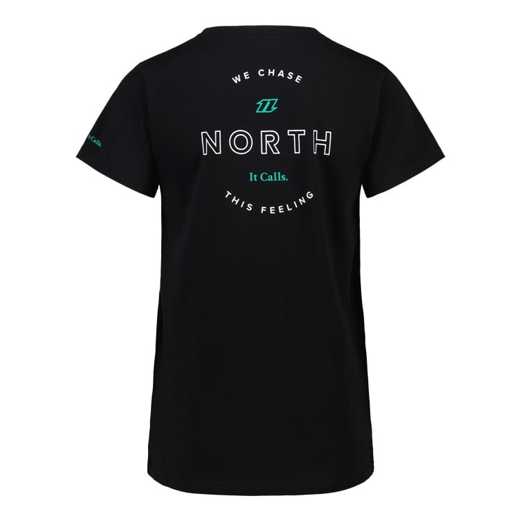 North Women Chase T-Shirt Black im SALE bei WindSucht