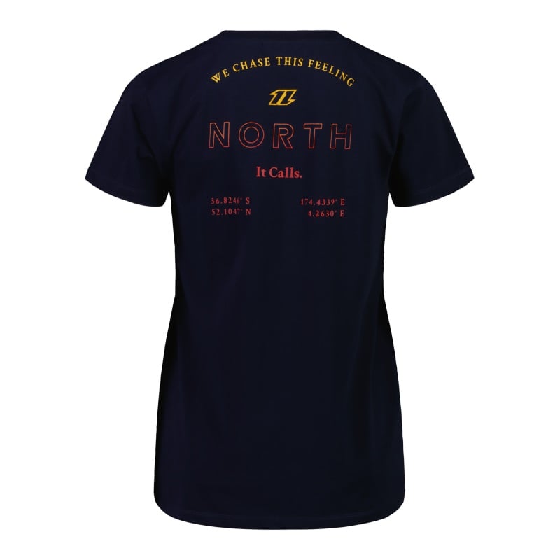 North Women Location Tee Navy im SALE bei WindSucht