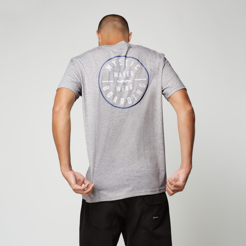 Mystic Boarding T-Shirt Grey bei WindSucht