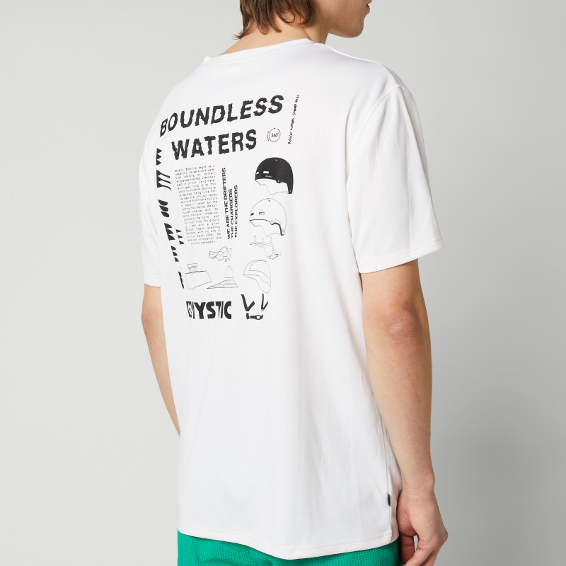 Mystic Tactic S S Loosefit Quickdry White bei WindSucht