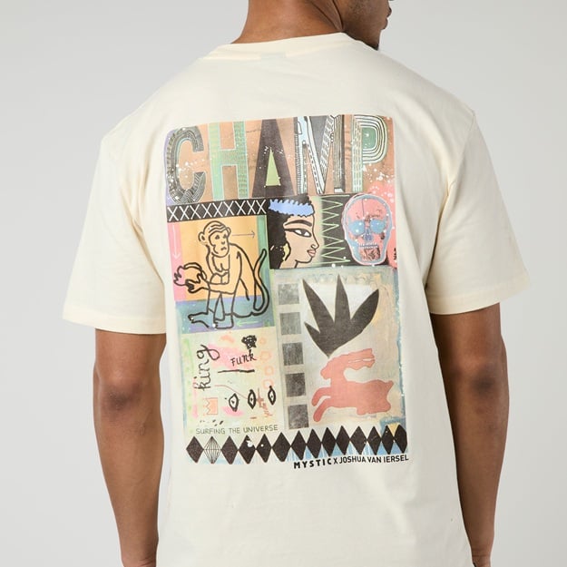 Mystic Funk T-Shirt Marshmallow NEUHEIT bei Windsucht