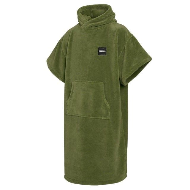 Mystic Surfponcho Teddy Olive Green bei WindSucht
